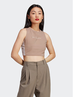 adidas adidas Top Tank Top IQ3404 Braun