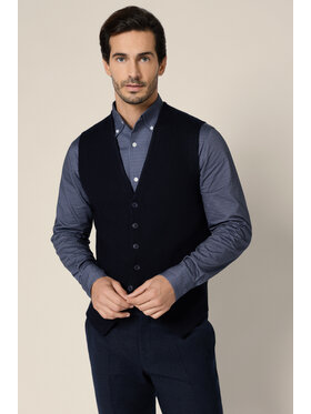 Lancerto Lancerto Kamizelka Lior SW073225000091 Granatowy Regular Fit