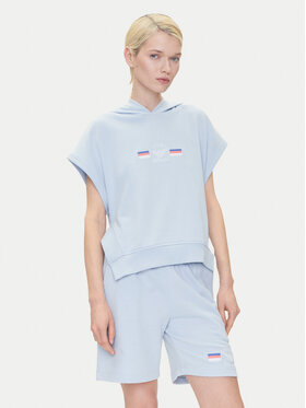 Emporio Armani Underwear Emporio Armani Underwear Bluză EW000498 AF10882 U9273 Albastru celest Loose Fit