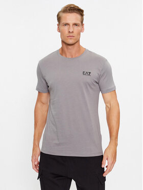 EA7 Emporio Armani EA7 Emporio Armani T-krekls 8NPT51 PJM9Z 1920 Pelēks Regular Fit