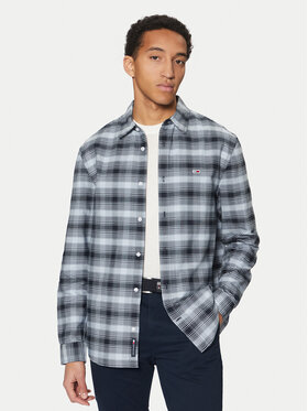 Tommy Jeans Tommy Jeans Cămașă Check Oxford DM0DM21096 Albastru Regular Fit