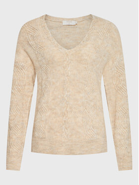 Cream Cream Sveter Cabin 10610399 Béžová Regular Fit