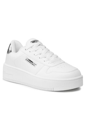 Champion Champion Sneakersy Low Cut Shoe Rebound Plat Metal S11608-WW002 Biały