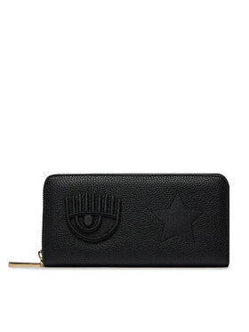 Chiara Ferragni Chiara Ferragni Малък дамски портфейл 75SB5PO1 Черен