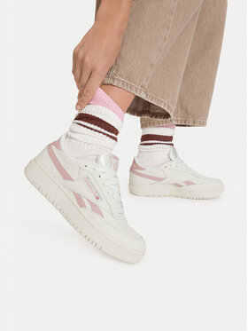 Reebok Reebok Sneakersy EO-CLUB C DOUBLE REVENGE 100008943 Kremowy