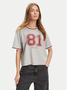 Guess Jeans Guess Jeans T-Shirt W5YI19 K8HM0 Szary Regular Fit