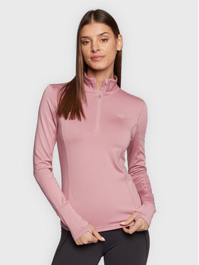 4F 4F Termoaktīva apģērba augšdaļa H4Z22-BIDD032 Rozā Slim Fit