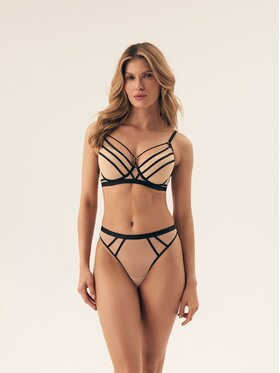 Esotiq Esotiq Biustonosz push-up 41677 Czarny