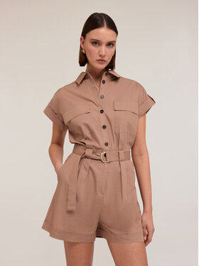 Motivi Motivi Vestito da giorno 7108Q003179N012 Marrone Regular Fit