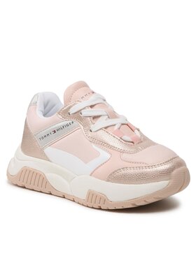 Tommy Hilfiger Tommy Hilfiger Tenisice Low Cut Lace-Up Sneaker T3A9-32743-0579 M Ružičasta