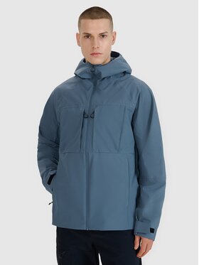 4F 4F Kurtka outdoor 4FWSS25TTJAM711-32S Niebieski Regular Fit