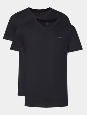 Gant Gant Σετ 2 T-Shirts 900002018 Μαύρο Regular Fit