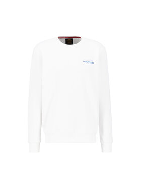 Alpha Industries Alpha Industries Bluza Holographic Small Logo Sweater Biały Regular Fit