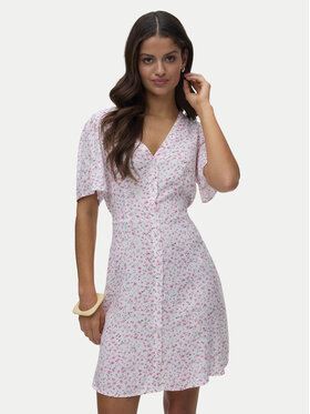 Vero Moda Vero Moda Letné šaty Alba 10292845 Svetloružová Regular Fit
