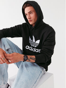 adidas adidas Sweatshirt adicolor Classics Trefoil IA4883 Noir Regular Fit