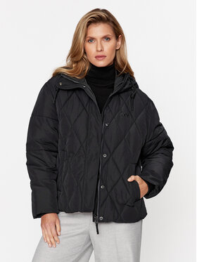 Lee Lee Kurtka zimowa 112341599 Czarny Relaxed Fit