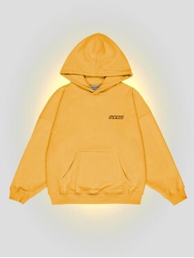 2005 2005 Bluza Basic Żółty Oversize