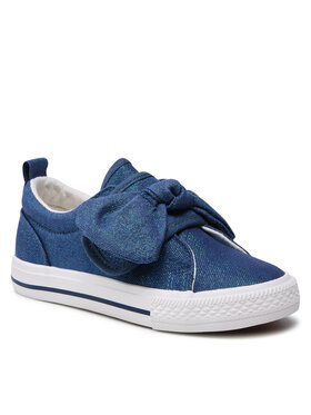 Nelli Blu Nelli Blu Sneakers aus Stoff CF-12345 Dunkelblau