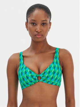 Seafolly Seafolly Bikinio viršus Sorrento 31467-277 Žalia