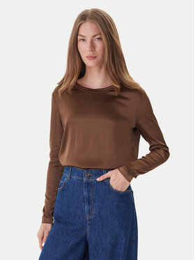 ViCOLO ViCOLO Блузка TF0244 Коричневий Regular Fit