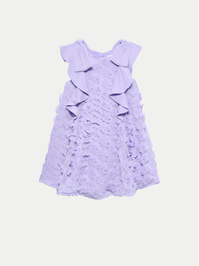 Abel & Lula Abel & Lula Sukienka elegancka 5042 Fioletowy Regular Fit