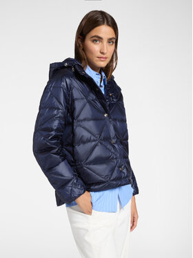 Elena Mirò Elena Mirò Giubbotto piumino F893P000146N034 Blu A-Line Fit
