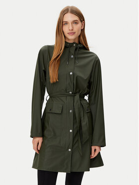 Rains Rains Giacca impermeabile 18130 Verde Regular Fit