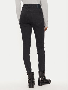 Mustang Jeans Hlače Georgia 1015553 Črna Super Skinny Fit