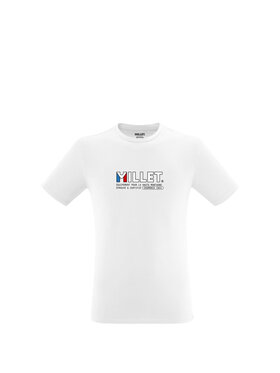 Millet Millet T-Shirt Millet Ts Ss M Biały Regular Fit