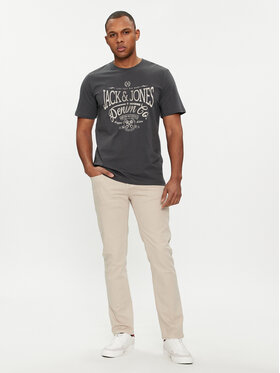 Jack&Jones Traperice Tim 12249041 Bež Slim Fit