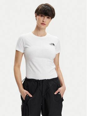 The North Face The North Face Тишърт Redbox NF0A87NM Бял Regular Fit