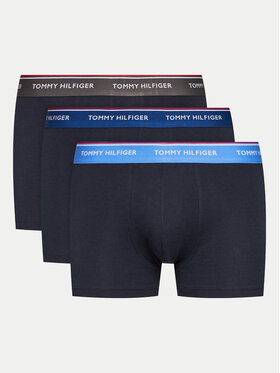 Tommy Hilfiger Tommy Hilfiger Súprava 3 kusov boxeriek UM0UM01642 Tmavomodrá