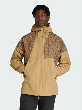 adidas adidas Kurtka outdoor 162751 Brązowy Regular Fit