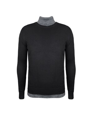 Xagon Xagon Sweter A180881J91211 Czarny Regular Fit