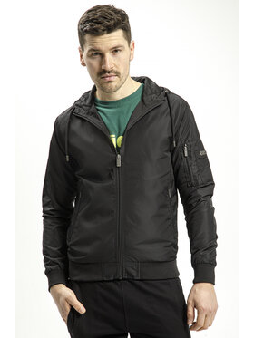 Cross Jeans Cross Jeans Kurtka przejściowa 40270-020 Czarny Regular Fit