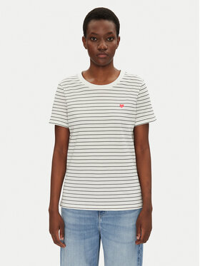 Fransa Fransa T-särk 20615521 Valge Regular Fit