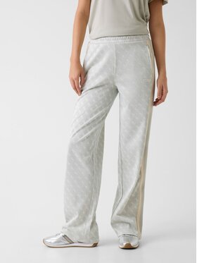 Guess Guess Spodnie materiałowe 181485 Szary Slim Fit