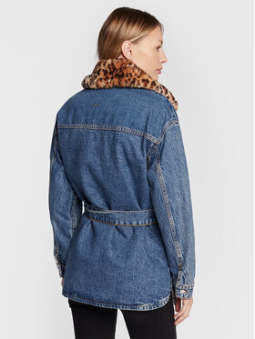 Liu Jo Liu Jo Jeansová bunda UF2112 D4746 Modrá Regular Fit