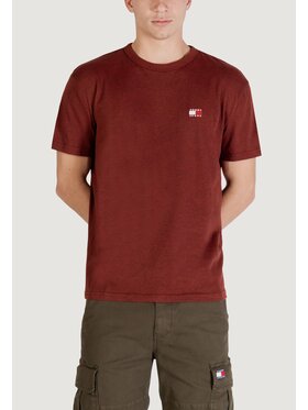 Tommy Jeans Tommy Jeans T-shirt DM0DM22667 Marrone Casual Fit