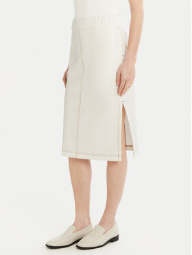 Max Mara Leisure Max Mara Leisure Spódnica Otto 2516771017 Biały Regular Fit