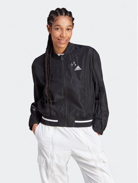 adidas adidas Bomber striukė Scribble IJ8752 Juoda Loose Fit