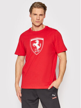 Puma Puma T-shirt Scuderia Ferrari Race 533752 Crvena Regular Fit