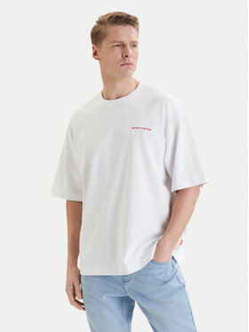 Americanos Americanos T-särk W126-AMMTS-1017-01X Valge Regular Fit