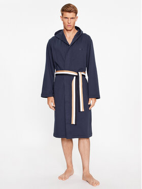 Boss Boss Chalatas Iconic F. Terry Robe 50503142 Tamsiai mėlyna