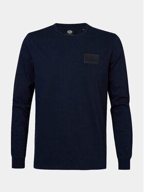 Petrol Industries Petrol Industries Longsleeve M-3030-TLR661 Blu scuro Regular Fit