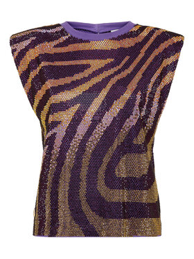 PHILIPP PLEIN PHILIPP PLEIN Blusa 3119 Viola Regular Fit