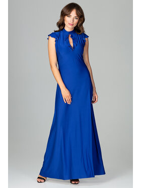Lenitif Lenitif Vestito K486 Blu Regular Fit