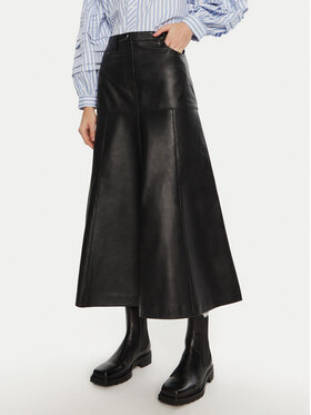 Munthe Munthe Lederrock Tuxya 243122524304 Schwarz Regular Fit