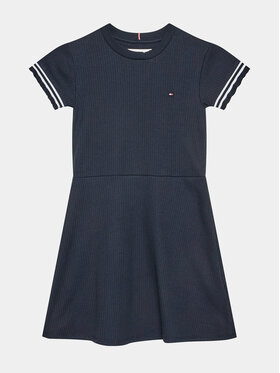Tommy Hilfiger Tommy Hilfiger Haljina za svaki dan KG0KG07784 D Tamnoplava Regular Fit