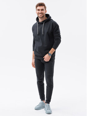 Ombre Ombre Komplet dresowy Z49 Czarny Regular Fit